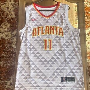 Nike Trae Young Atlanta Jersey - White, Red, and Yellow